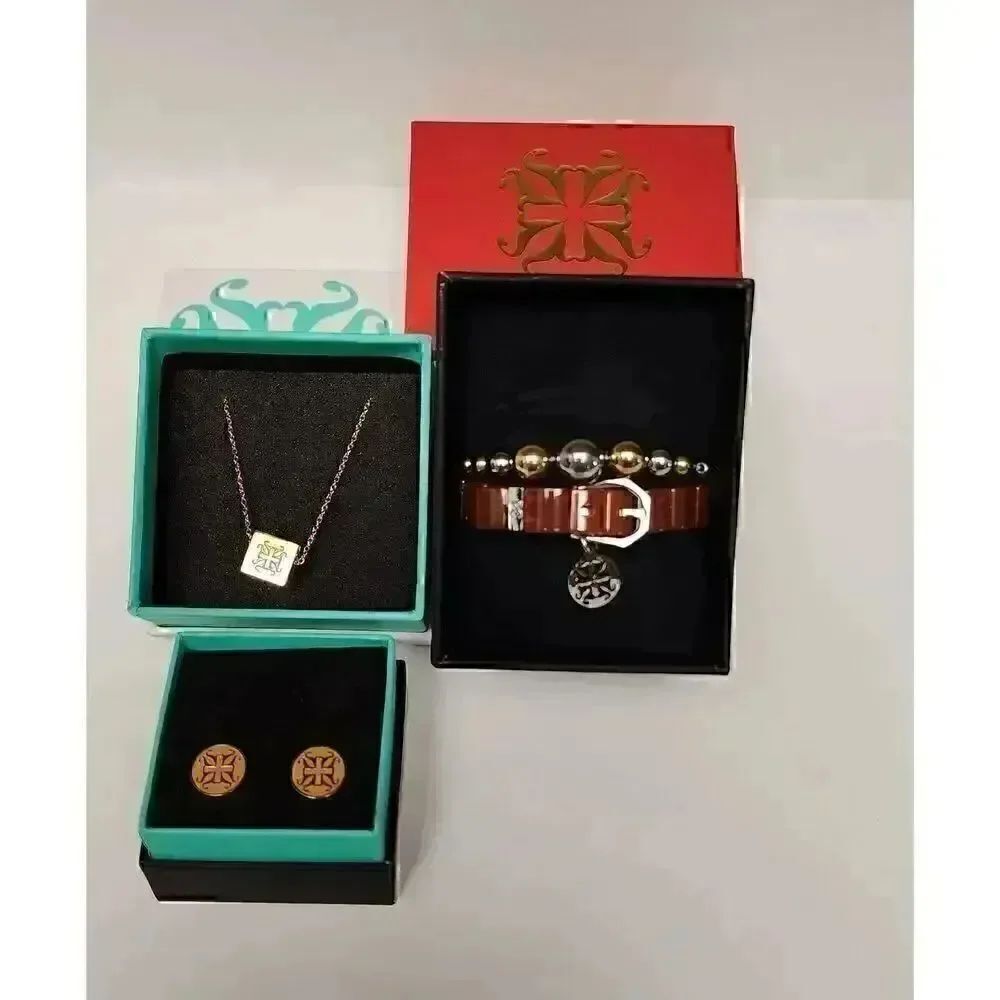 Rustic Cuff Lots Of Bracelets/Earrings & Necklace
